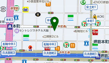 イリス株式会社 大阪支店の地図画像