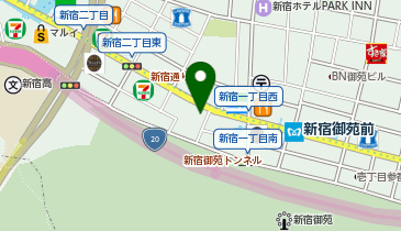 株式会社ヨネックス 新宿事務所の地図画像