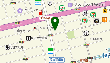 株式会社トリプルアイズ 仙台LABOの地図画像