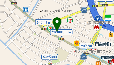 テクノ・モリオカ株式会社 東京営業所の地図画像