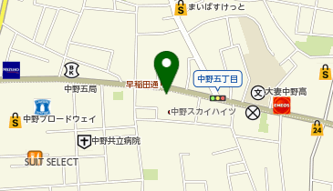 株式会社ノンフィクション 中野オフィスの地図画像