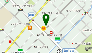 アンリミ株式会社 福岡営業所の地図画像