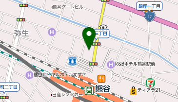 テイケイトレード株式会社 熊谷リクルートセンターの地図画像