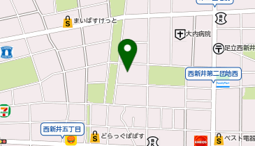 株式会社ベルシャン 足立工場の地図画像
