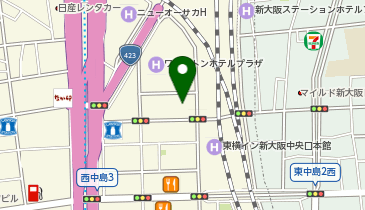 株式会社イコールヒューマン 大阪支社の地図画像