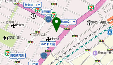 株式会社アイエスエフネット 静岡支店の地図画像