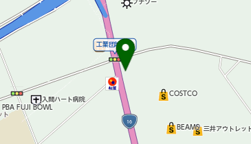 西多摩運送株式会社 埼玉物流センターの地図画像