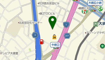 株式会社フォーバルテクノロジー 品川支店の地図画像