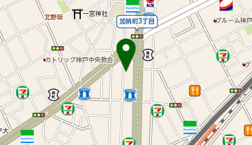株式会社メルシー 神戸オフィスの地図画像
