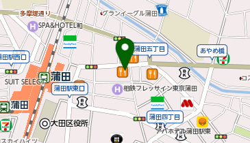 ミノラス不動産株式会社 蒲田店の地図画像