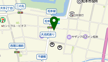 小松ウオール工業株式会社 長野支店の地図画像