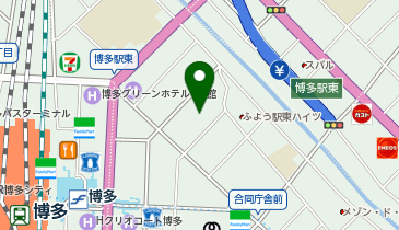 中日本航空株式会社 福岡支店の地図画像