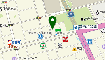 株式会社エッサム 仙台営業所の地図画像