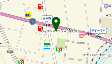 三菱電機ライフサービス株式会社 仙台支店の地図画像