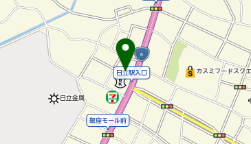 ヒューマンリソシア株式会社 茨城支社の地図画像