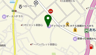 大和ライフネクスト株式会社 沖縄の地図画像