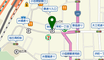 NECフィールディング株式会社 小田原営業所の地図画像