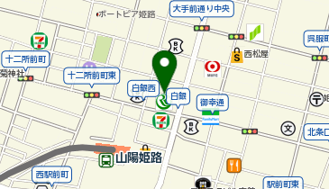 アスタッフ株式会社 姫路支社の地図画像