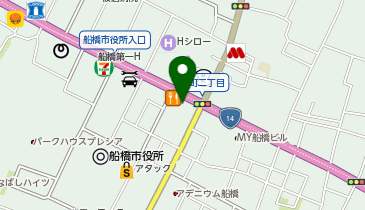 日信電子サービス株式会社 千葉営業所の地図画像