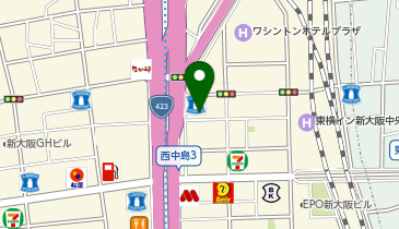 エームサービス株式会社 大阪の地図画像