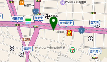 株式会社パシフィックソーワ 西日本支社の地図画像