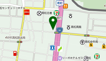 高松建設株式会社 高松営業所の地図画像