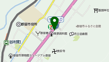 株式会社山梨放送 都留支局の地図画像