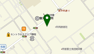 株式会社山梨放送 静岡支社の地図画像