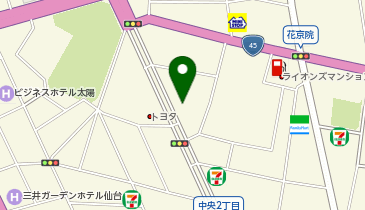 日宝化学株式会社 東北支店の地図画像