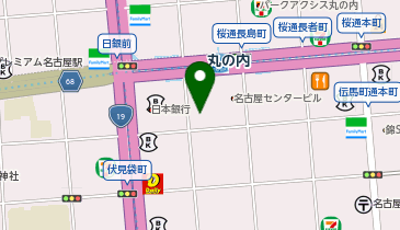 日宝化学株式会社 名古屋支店の地図画像