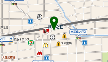 コーナン建設株式会社 阪神支社の地図画像