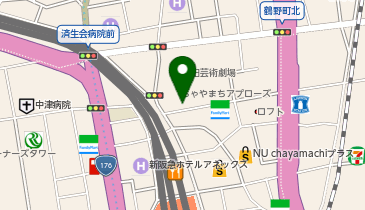 浅井産業株式会社 大阪支社の地図画像