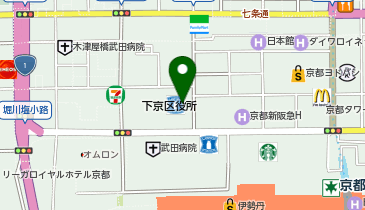 コスモ建物管理株式会社 京都支社の地図画像