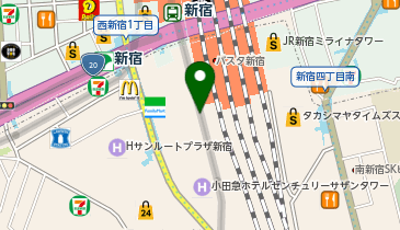 小田急不動産株式会社 小田急サザンタワー管理センターの地図画像