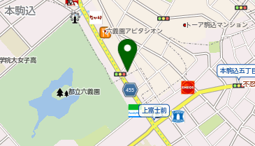 ナショナルソフトウェア株式会社 駒込事業所の地図画像