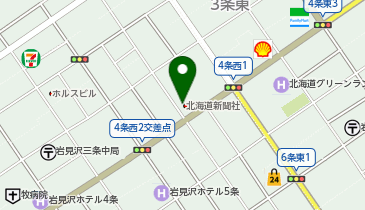 北海道リース株式会社 空知支店の地図画像