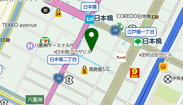 東神開発株式会社 日本橋事業部の地図画像