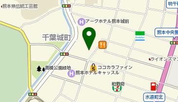 株式会社CUBE 熊本オフィスの地図画像