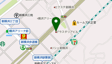 株式会社山響楽器店 新横浜レンタルスタジオOZ 新横浜センターの地図画像