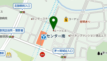 株式会社山響楽器店 センター南教室の地図画像