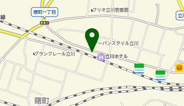 株式会社コンフィデンス 立川支店の地図画像