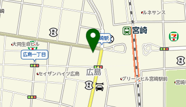 日研トータルソーシング株式会社 宮崎事務所の地図画像