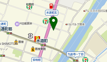 日研トータルソーシング株式会社 熊本事務所の地図画像