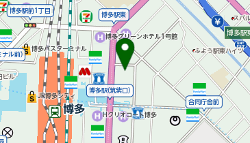 日研トータルソーシング株式会社 福岡事業所の地図画像