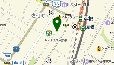 日研トータルソーシング株式会社 彦根事務所の地図画像