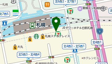 パーソルテンプスタッフ株式会社 札幌オフィスの地図画像