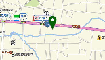 株式会社サンゲツ 長野営業所の地図画像