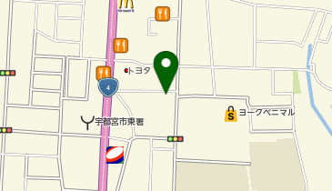 カメイ株式会社 栃木支店の地図画像