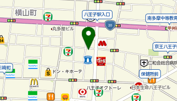 株式会社エイジェック 八王子雇用開発センターの地図画像
