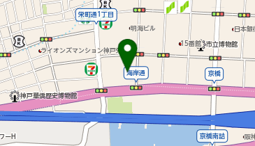 日本工営株式会社 神戸事務所の地図画像